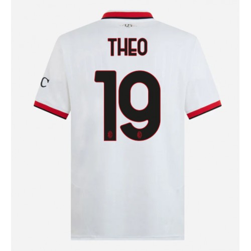 Fotbalové Dres AC Milan Theo Hernandez #19 Venkovní 2024-25 Krátký Rukáv